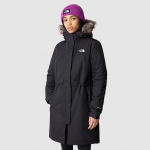 The North Face Recycled Zaneck Parka μαυρα | ATKNZR-753