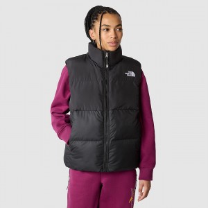 The North Face Saikuru Gilet μαυρα | VWDFTL-679