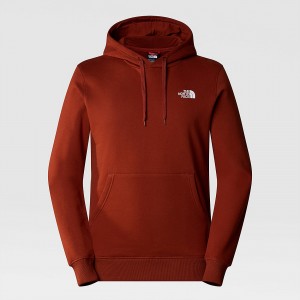 The North Face Seasonal σταμπεσ Hoodie καφε | UXJPMZ-318