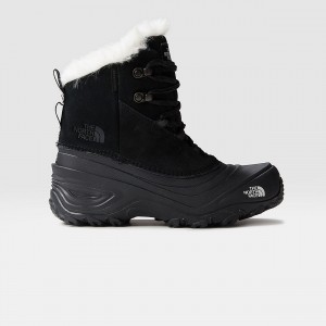 The North Face Shellista V δαντελα αδιαβροχα Snow Boots μαυρα μαυρα | NMLDZK-340