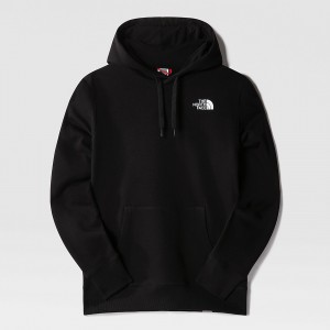 The North Face Simple Dome Hoodie μαυρα | MUBQLK-051