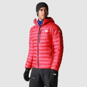 The North Face Summit Breithorn Κουκουλοφόρος Down Jacket κοκκινα | IGZKHY-369