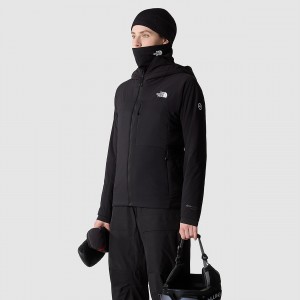 The North Face Summit Casaval Μεσαία Στιβάδα Hoodie μαυρα μαυρα | PSKXRH-437