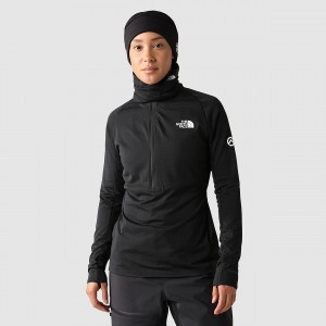 The North Face Summit Edge 1/2 Zip Top μαυρα | HXYUOZ-210