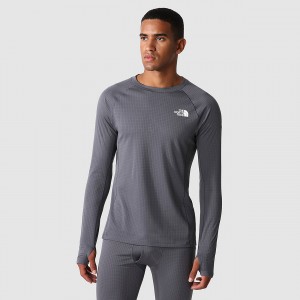 The North Face Summit Pro 120 Long-Sleeve Top γκρι | DLVZIR-862