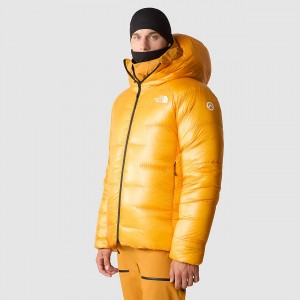 The North Face Summit Pumori Down Parka χρυσο χρωμα | CUNHSQ-045