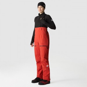 The North Face Summit Pumori GORE-TEX® Pro Bib Trousers Auburn Glaze | KSCERZ-489