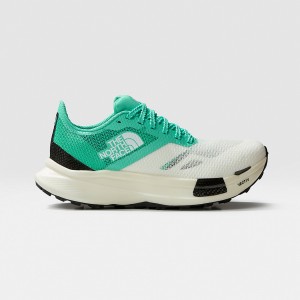 The North Face Summit VECTIV™ Pro Trail Για Τρέξιμο Shoes Tnf White/Vivid Seafoam | PWSGRO-109