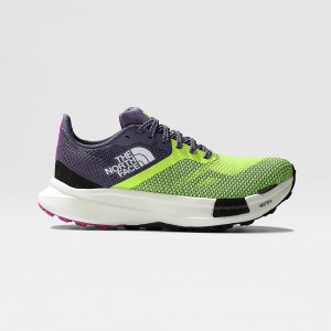 The North Face Summit VECTIV™ Pro Trail Για Τρέξιμο Shoes Led Yellow/Lunar Slate | AIJTLR-520