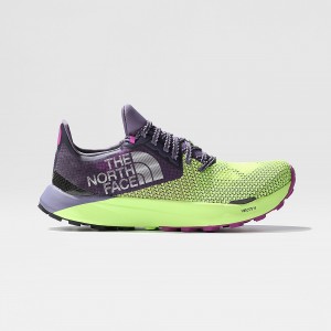 The North Face Summit VECTIV™ Sky Trail Για Τρέξιμο Shoes Led Yellow/Lunar Slate | SVZXHM-236