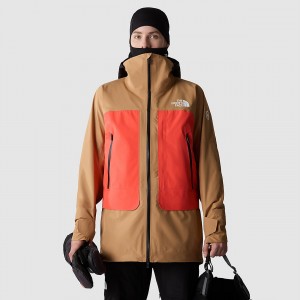 The North Face Summit Verbier GORE-TEX® Jacket πορτοκαλι | EZXGFV-602