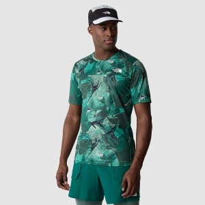 The North Face Sunriser T-Shirt καμουφλάζ | AXJVTN-142