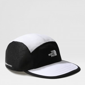 The North Face TNF Run Hat μαυρα ασπρα | MYLCKI-345