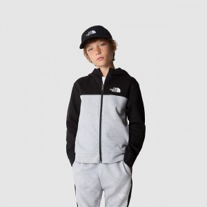 The North Face Tech Full-Zip Hoodie ανοιχτο γκρι | UTILQP-914