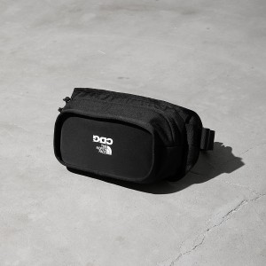 The North Face The North Face X CDG Bum Bag μαυρα | CYAQOE-087