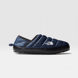 The North Face ThermoBall™ V Traction Χειμερινά Mules σκουρο μπλε ασπρα | MPBFCX-483