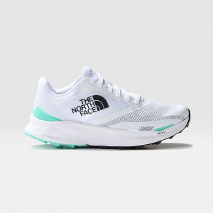 The North Face VECTIV™ Enduris III Trail Για Τρέξιμο Shoes Tnf White/Vivid Seafoam | ZSQONG-108