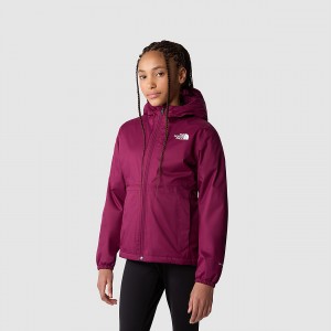 The North Face Warm Storm Rain Jacket Boysenberry | EWGBRY-370