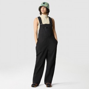The North Face Y2K Mountain Bib Trousers μαυρα | MWFNKB-345