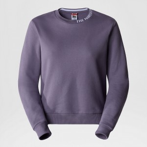 The North Face Zumu Crew Neck Pullover Lunar Slate | QIZTYS-328
