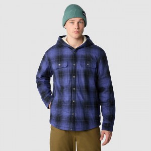 The North Face Κουκουλοφόρος Campshire Shirt Jacket μαυρα | SEOPRX-016