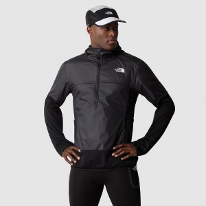 The North Face Χειμερινά Warm Pro 1/4 Zip Κουκουλοφόρος Jacket μαυρα | XUWHVC-061